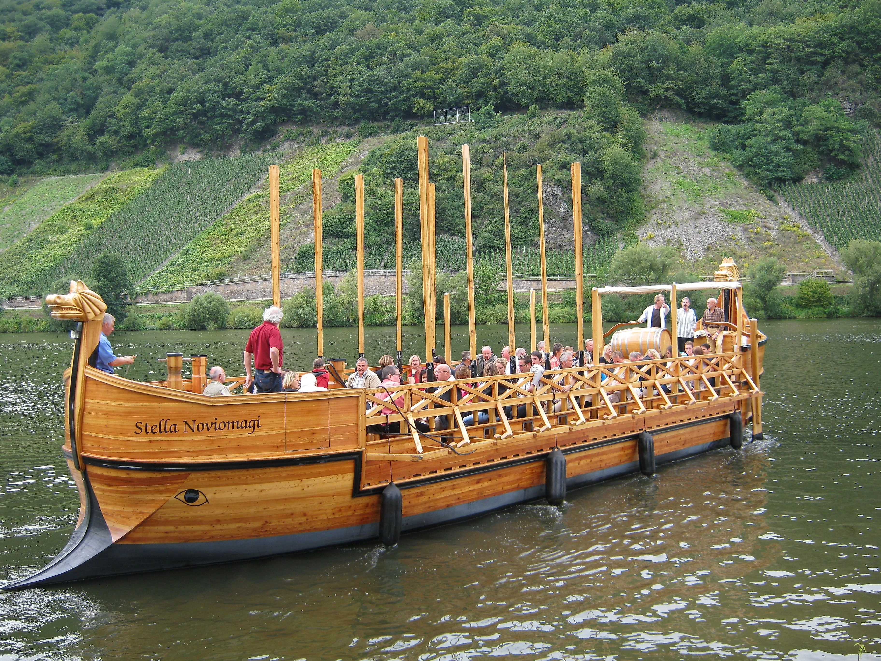 Weinschiff Stella Noviomagi in Neumagen-Dhron
